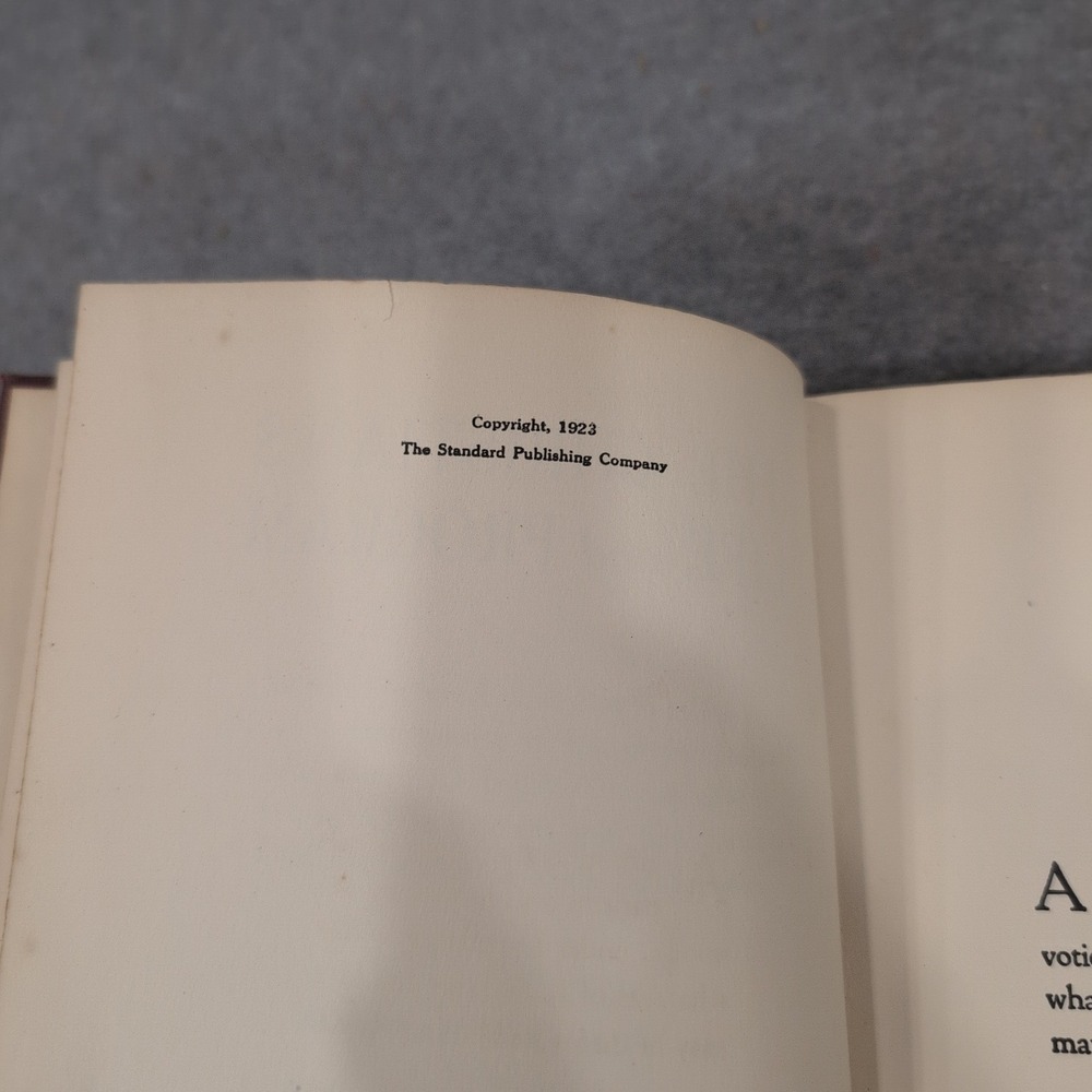 The Christian's Life and Program Traverce Harrison 1923 Hardcover Religious Book - Picture 3 of 7
